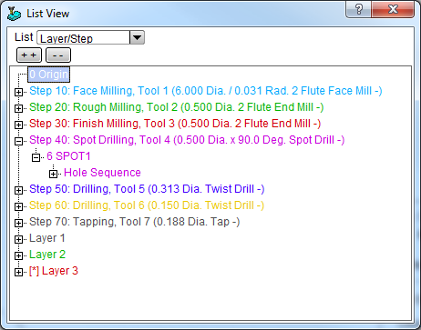 [List View Window]