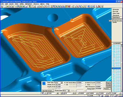 Pocket Roughing Toolpath for Prismatic Pockets