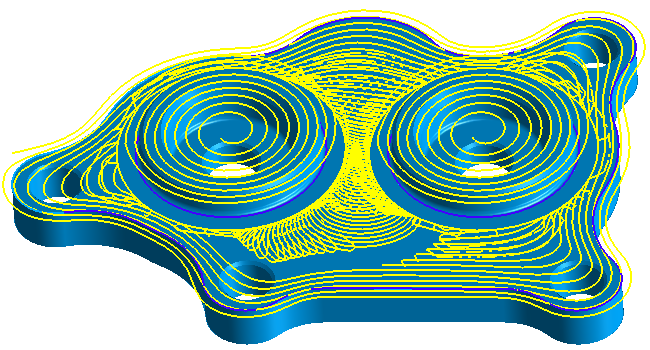 New Adaptive Face Milling Strategy